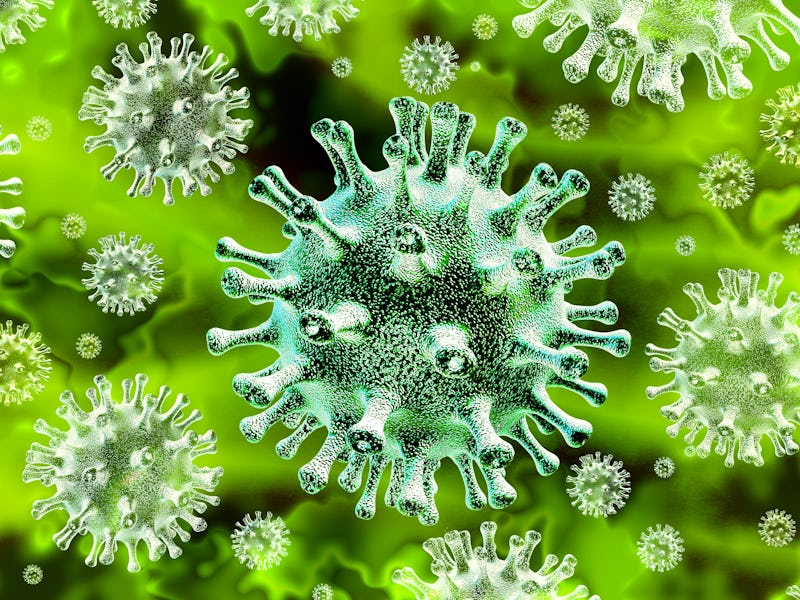 Coronavirus deadly outbreak and coronaviruses influenza background as dangerous flu strain cases as ...