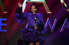 Rihanna accepts the President's Award at the 51st NAACP Image Awards at the Pasadena Civic Auditoriu...