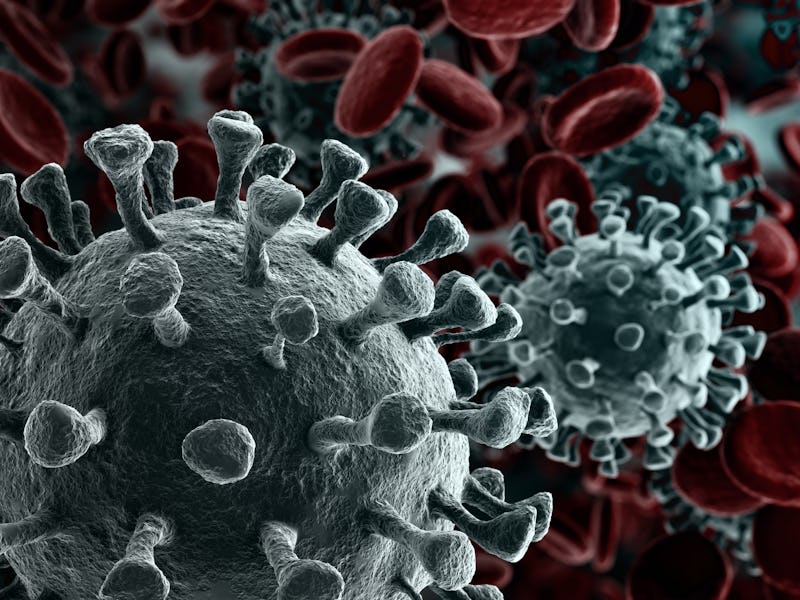 Coronavirus 2019-nCov novel coronavirus concept resposible for asian flu outbreak and coronaviruses ...