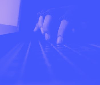 hacker hand stealing data from laptop, cyber crime