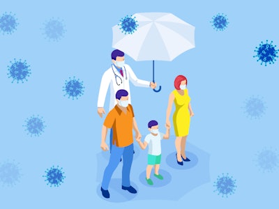 China battles Coronavirus outbreak. Coronavirus 2019-nC0V Outbreak, Travel Alert concept. The virus ...