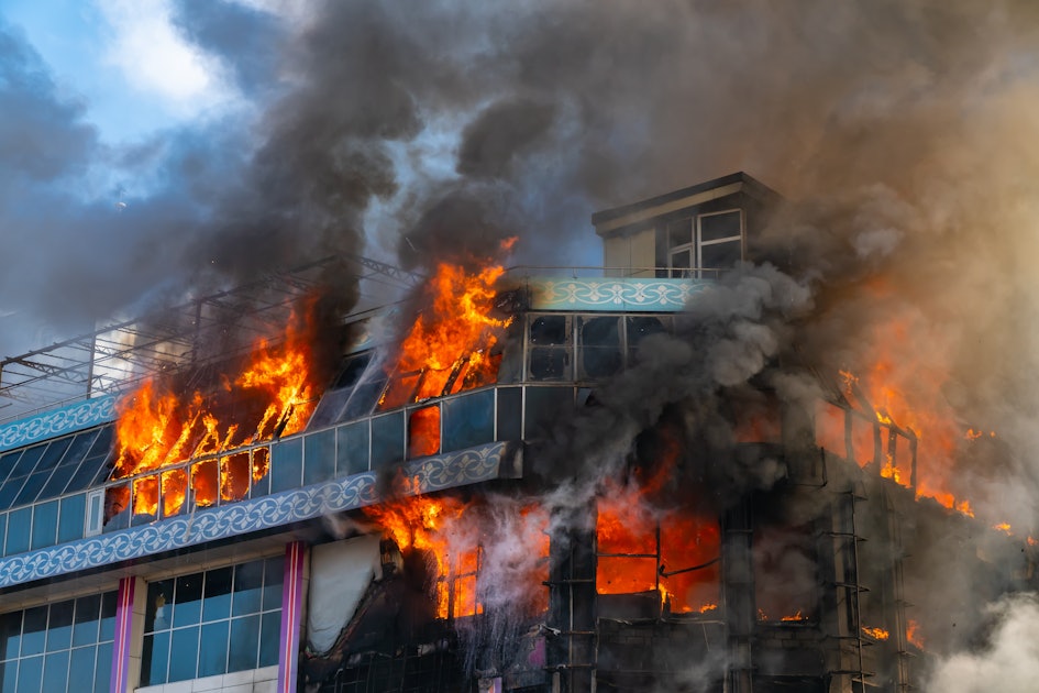 Researchers burned down a fake office to see what they could learn