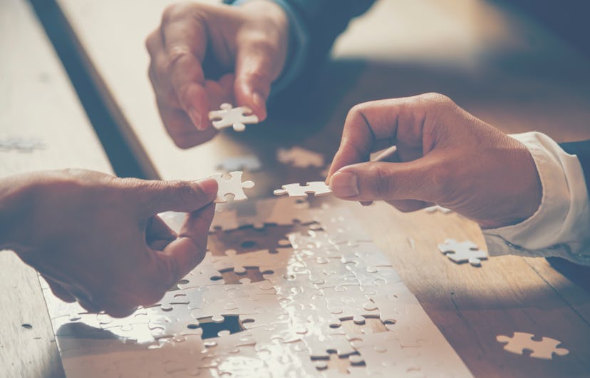 Jigsaw puzzles may help improve things like cognition and collaboration.