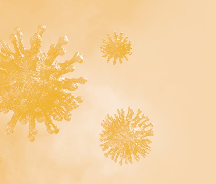 China pathogen respiratory coronavirus 2019-ncov flu outbreak 3D medical illustration. Microscopic v...