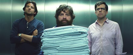 Bradley Cooper, Zach Galifianakis, Ed Helms
