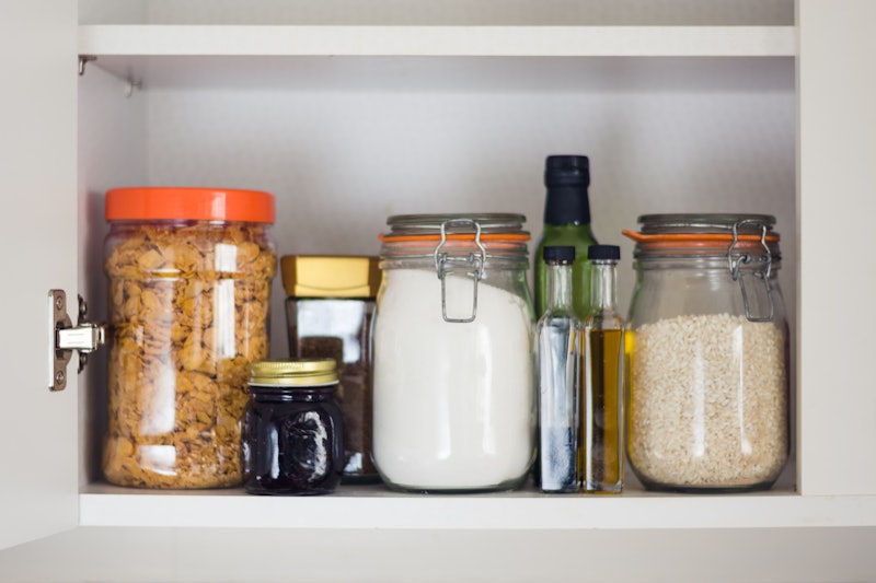 Pinterest has tons of ideas and hacks for kitchen pantry storage.