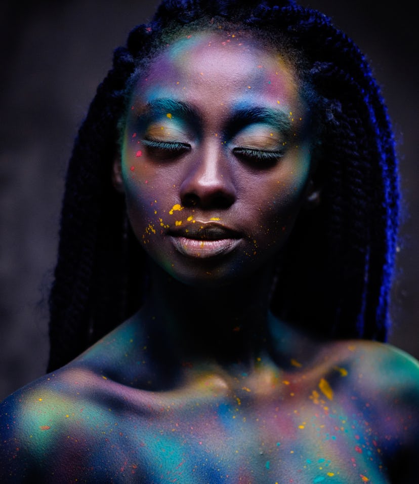 Young woman with supernatural gifts.