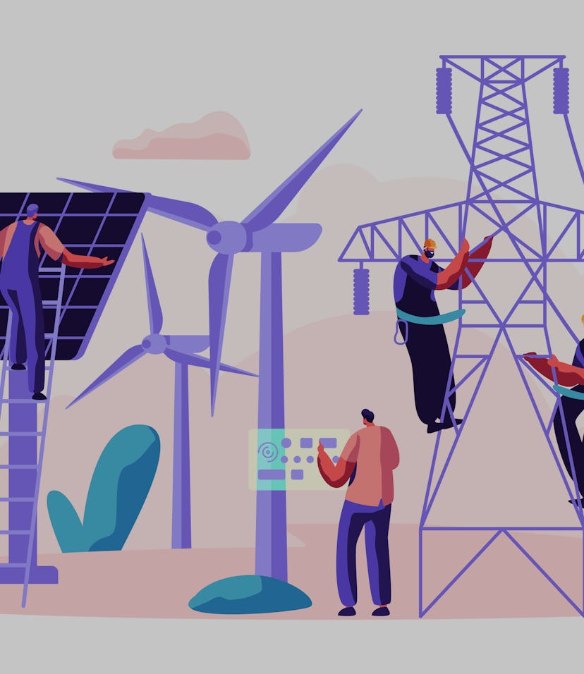 Electrical Utility Delivery of Energy to Consumer. Electricity Transmission and Distribution. Charac...