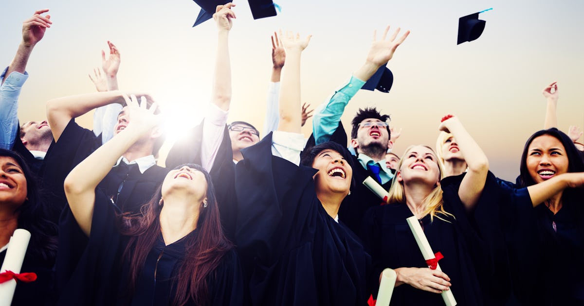 These 12 Graduation Zoom Backgrounds Will Upgrade Your Remote Celebration