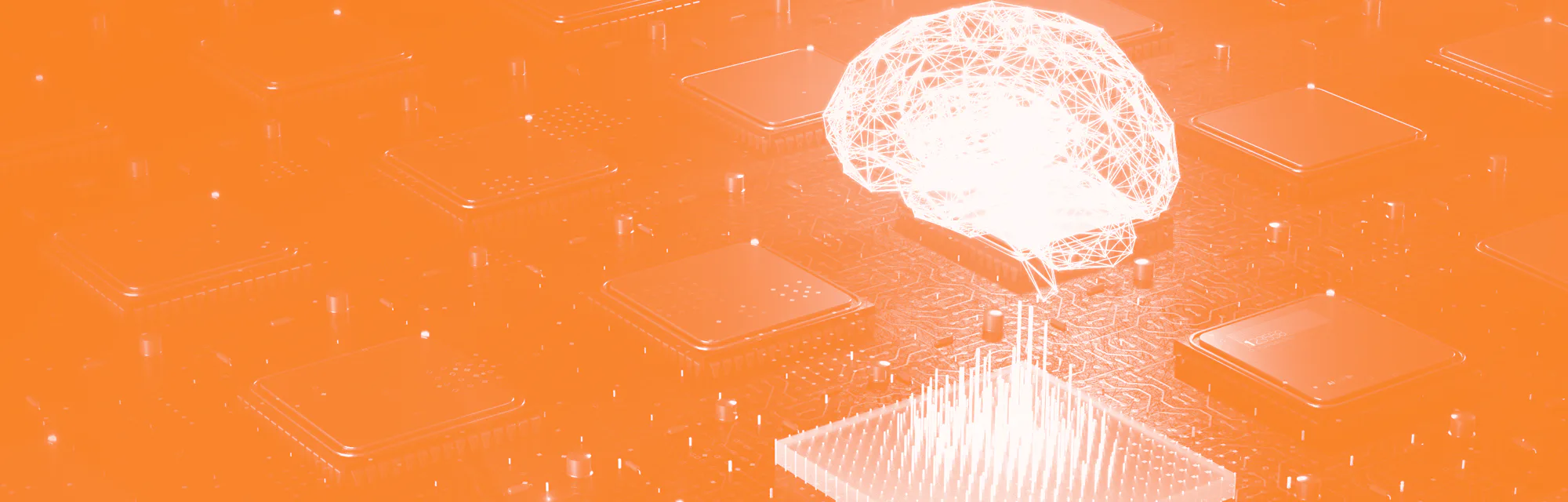 Machine learning , artificial intelligence, ai, deep learning blockchain neural network concept. Bra...