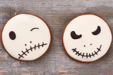 How To Make Disney's Halloween Jack Skellington Sugar Cookies