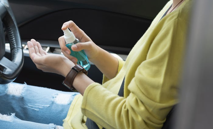 A fire department is warning against leaving hand sanitizer in your car due to it being a reported f...