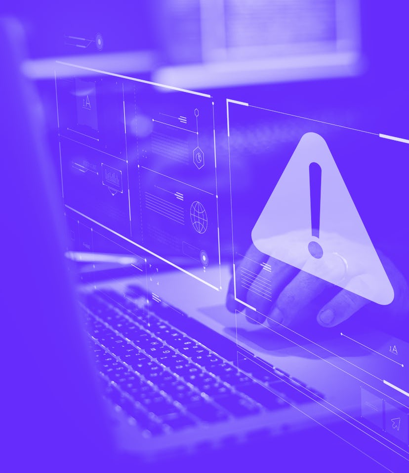 Digital crime by an anonymous hacker