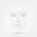 Human face, polygonal mesh, technology
