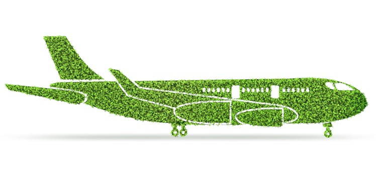 eco friendly airplane biofuel