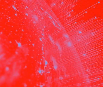 Communication technology for internet business. Global world network and telecommunication on earth ...