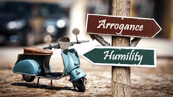 How many are willing to take the Vespa of Humility? Less than you think.