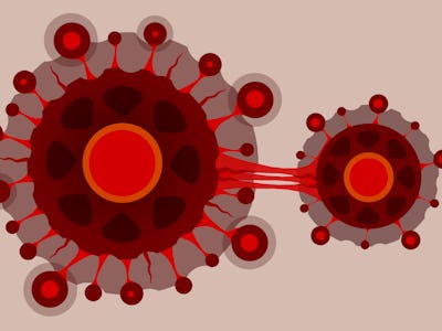 Mutation of the Coronavirus disease 2019 (COVID-19) that danger virus with human, COVID-19 two type ...