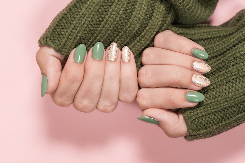 5. Color Blocking Nail Trends for 2021 - wide 1