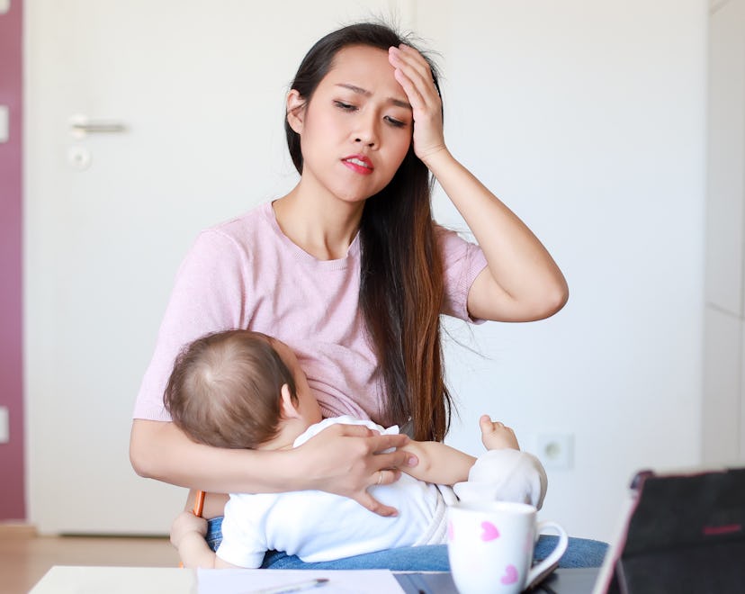 Breastfeeding hungover is okay, as long as the alcohol is out of your system.