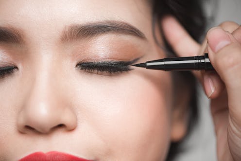 Winged eyeliner is easy if you use these TikTok hacks.