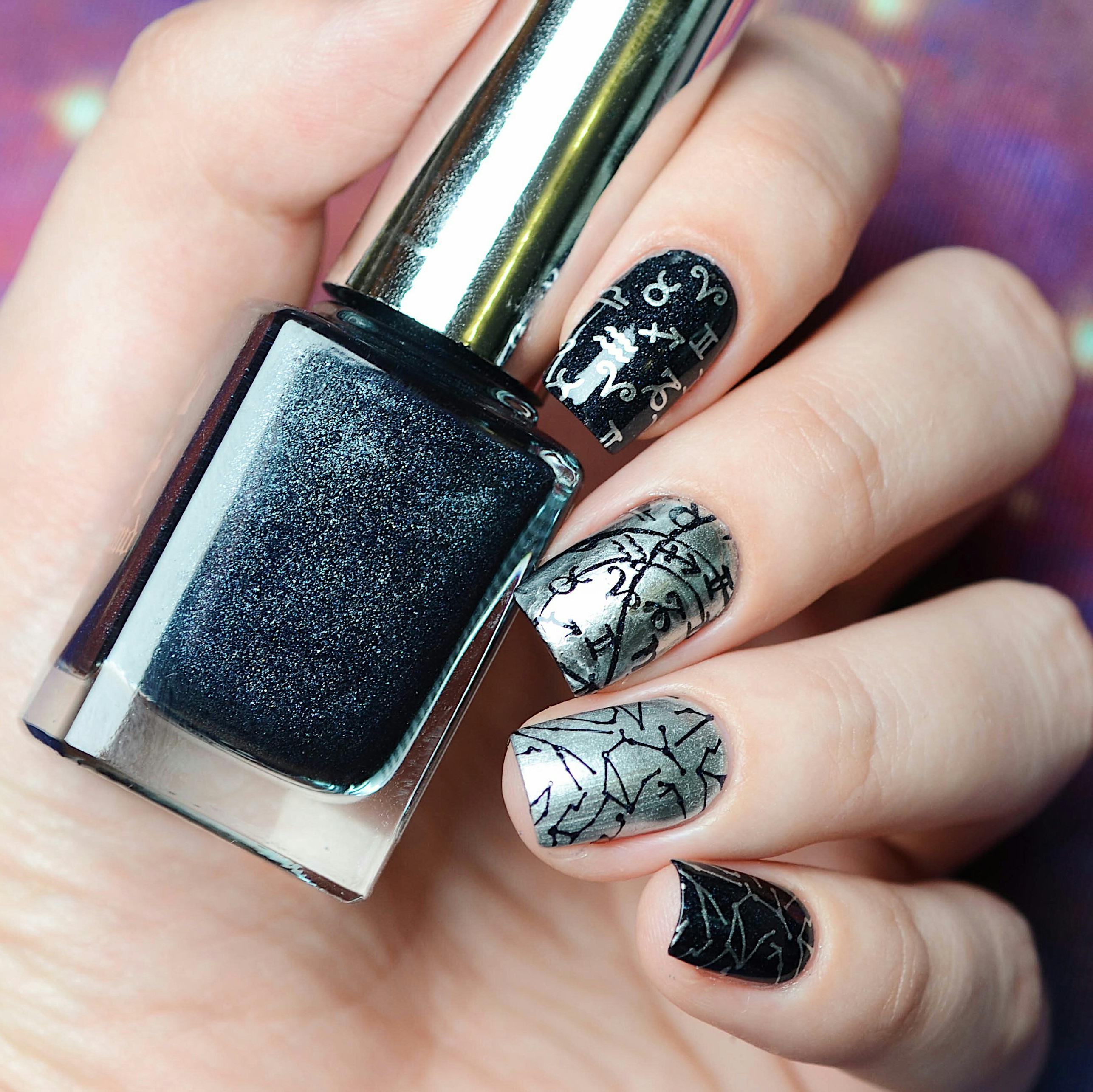 Celestial Nail Art Sky Maps