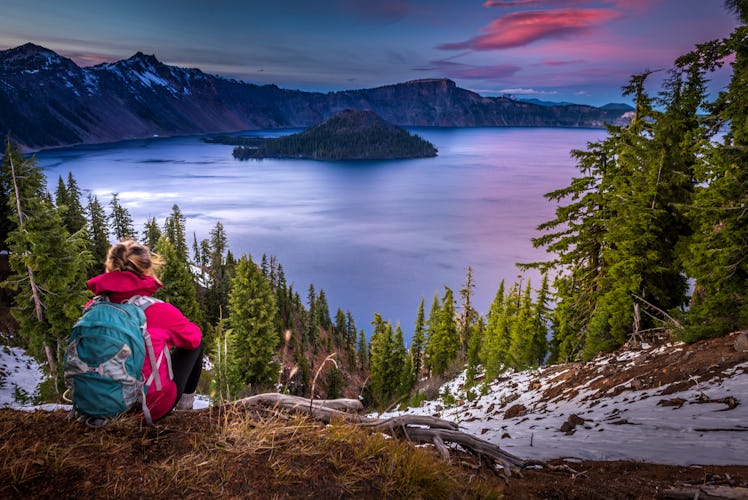 Visit Crater Lake on a free national park day in 2022.