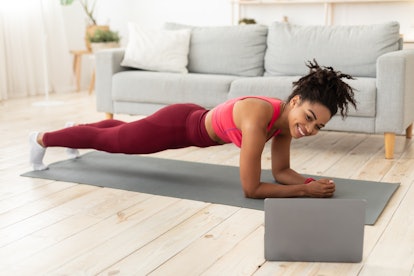 The benefits of planks.