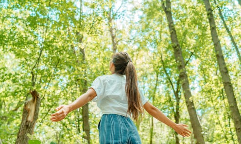 Forest bathing can lower your heart rate, reduce anxiety, and help you get better sleep.