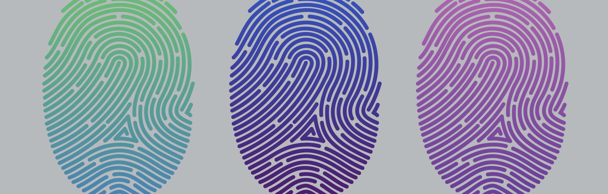 Fingerprints. Cyber security concept. Digital security authentication concept. Biometric authorizati...