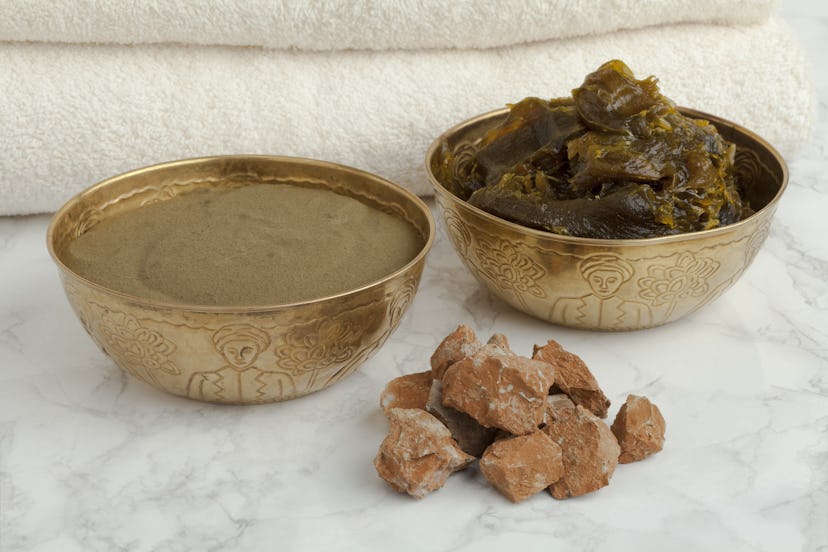 A bowl of Beldi, Moroccan black soap