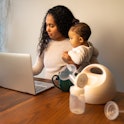 Pumping breast milk and multitasking deserves a social media post, these products make pumping easie...