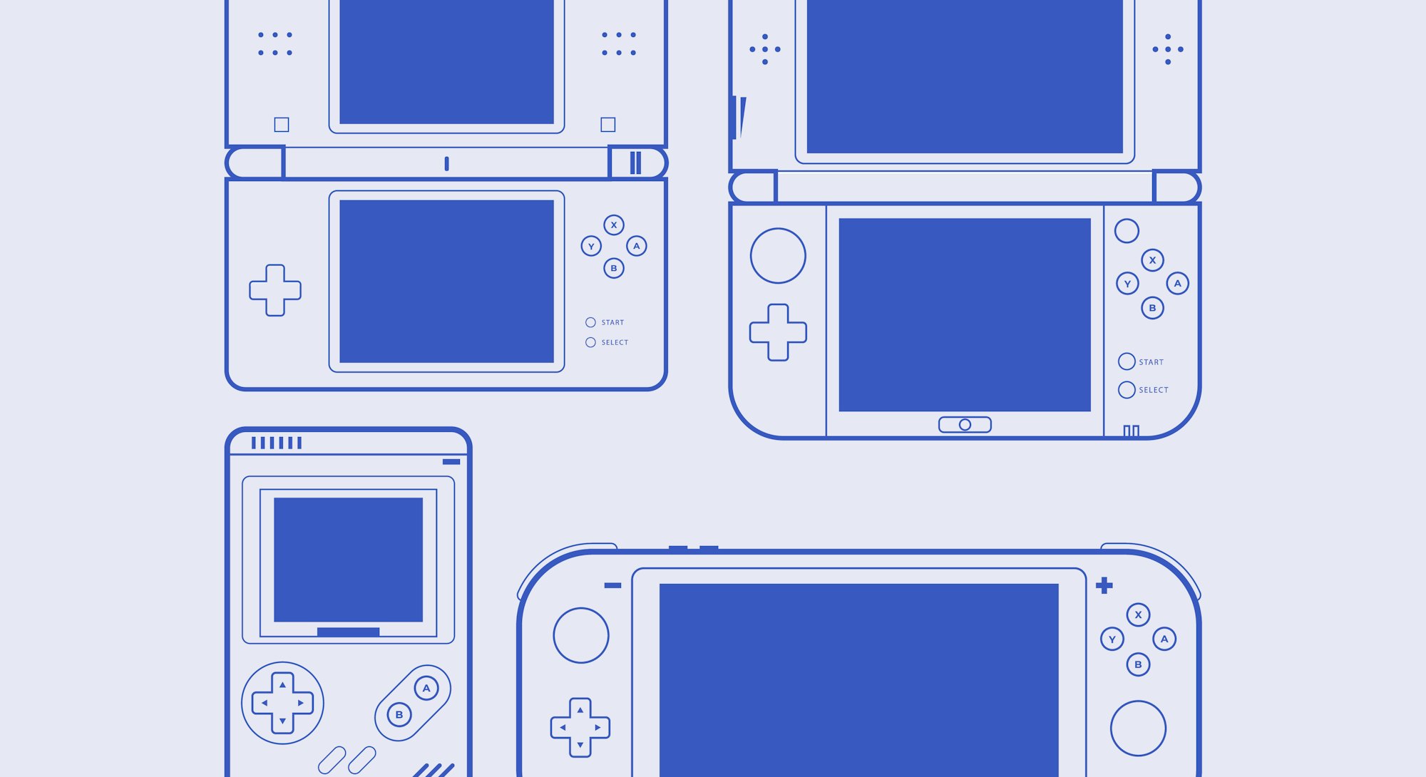 Mobile video console vector illustration.  Nintendo Switch. Android. How to hack Nintendo Switch. An...