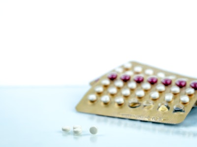 Oral contraceptive pills. Birth control pills. Hormones for contraception. Family planning, hormonal...
