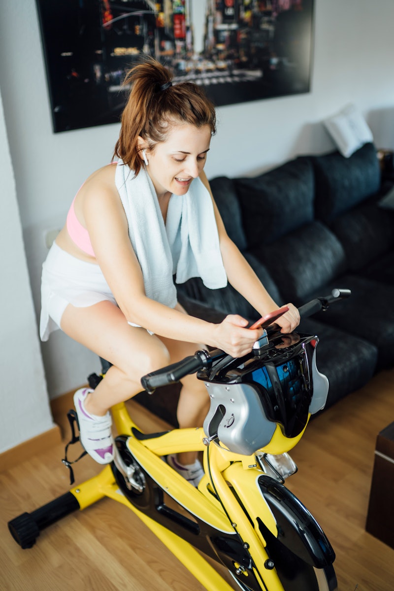 Fitness pros share their top stationary bike motivation tips.