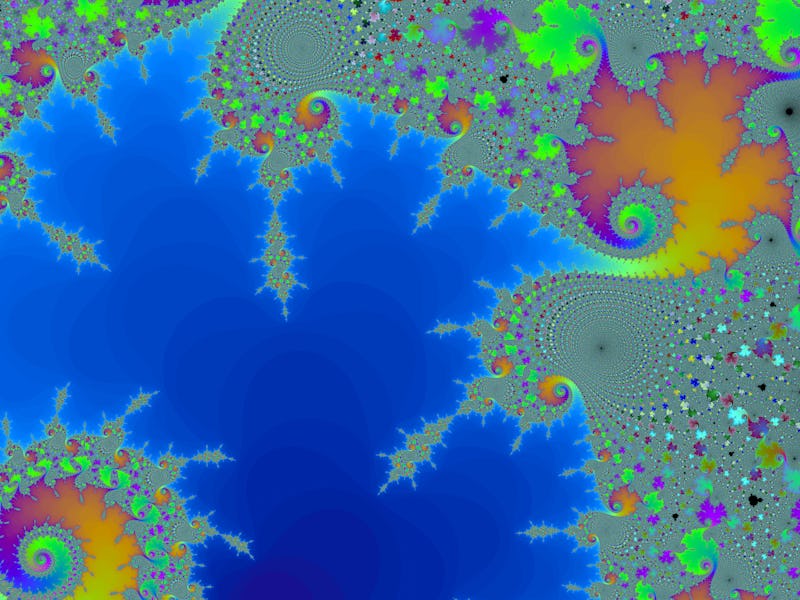 Beautiful zoom into the infinite mathemacial mandelbrot set fractal