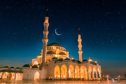Dubai Tourism and Travel Spot Sharjah New Grand Mosque second largest mosque in Middle east, Beautif...