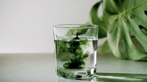 People on TikTok are saying that drinking chlorophyll is clearing their acne. Bustle asked experts t...