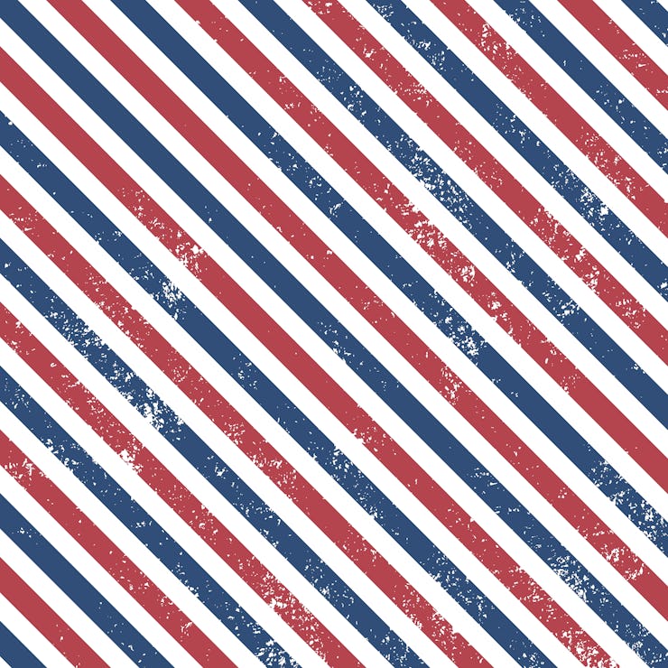 Line pattern background in barber colors