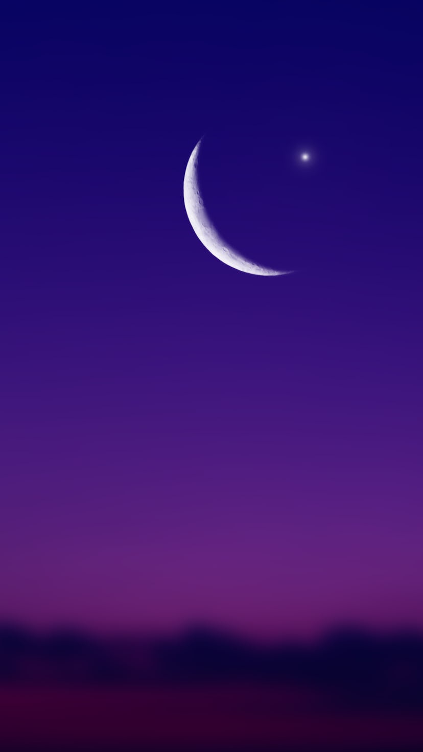 The July 2021 new moon is the first new moon of the summer.