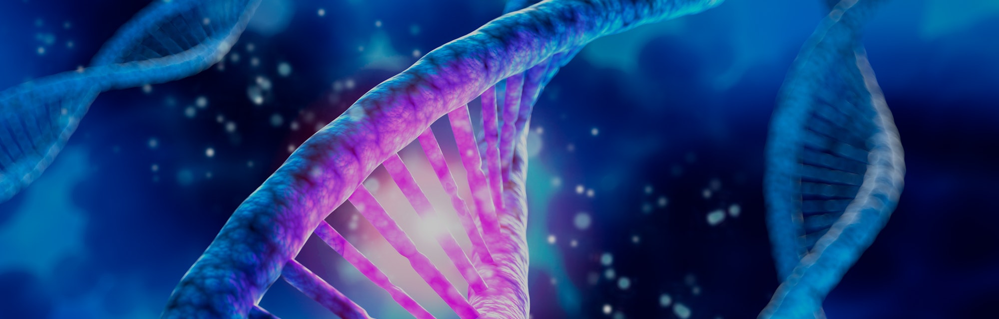 DNA Complex- medical 3D illustration