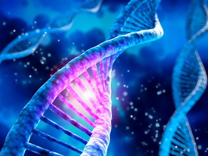 DNA Complex- medical 3D illustration