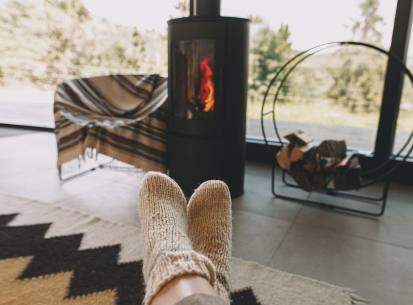 Use one of these Instagram captions for your fireplace photos.