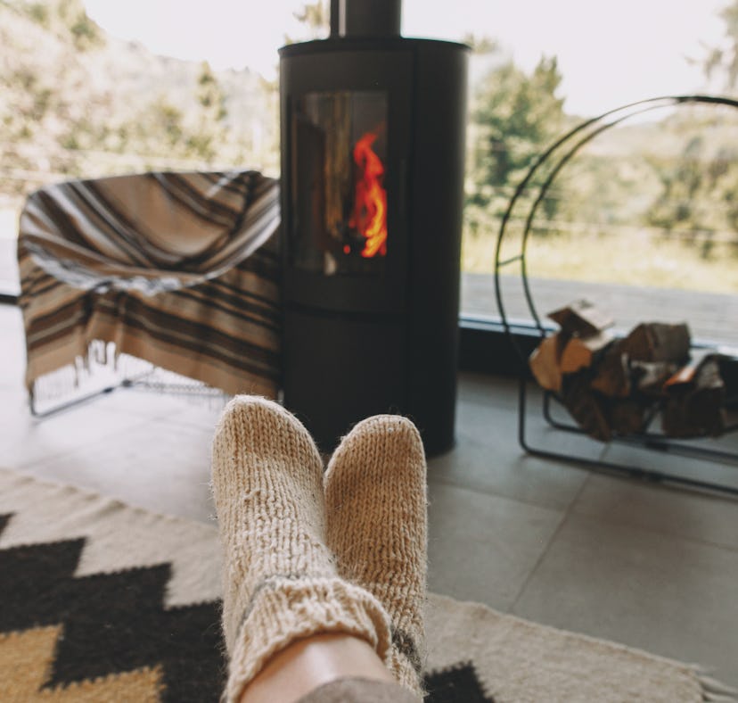 Use one of these Instagram captions for your fireplace photos.