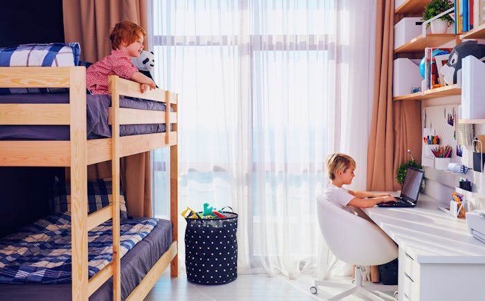 Kids can reap some sweet benefits by sharing a room.