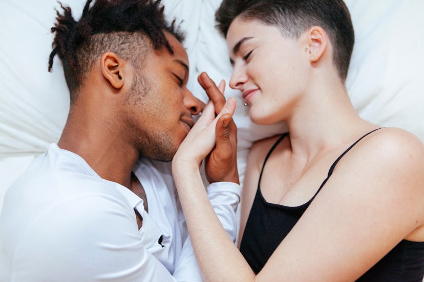 How to kiss: Tease your partner during your makeout session to make things extra sexy. 