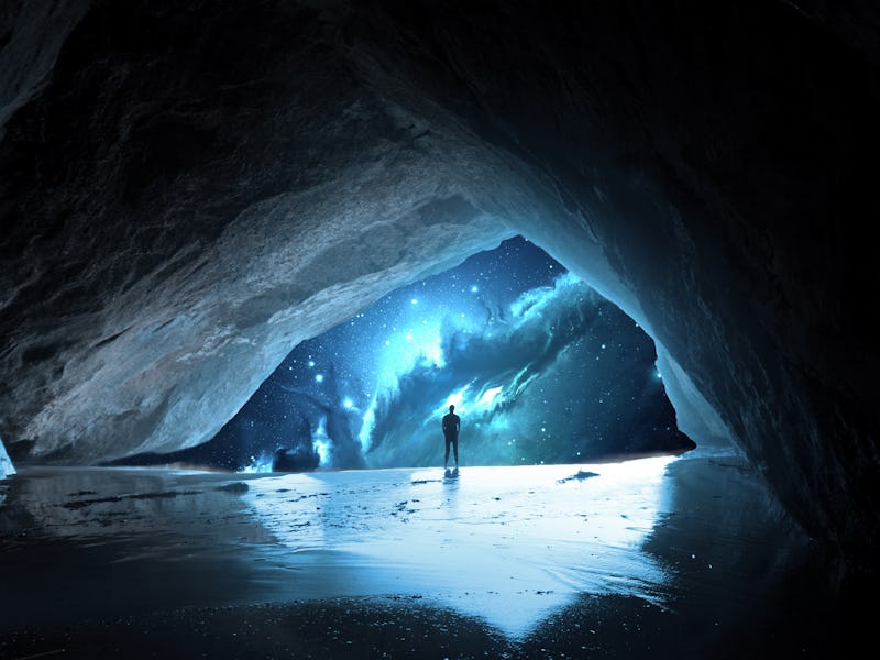 Ancient Places Backgrounds - Space Cavern