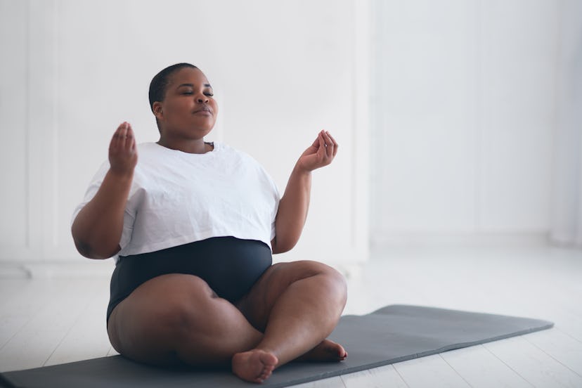 yoga exercise at home