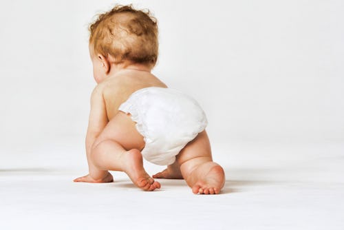 Babies learn to crawl based on other developments.