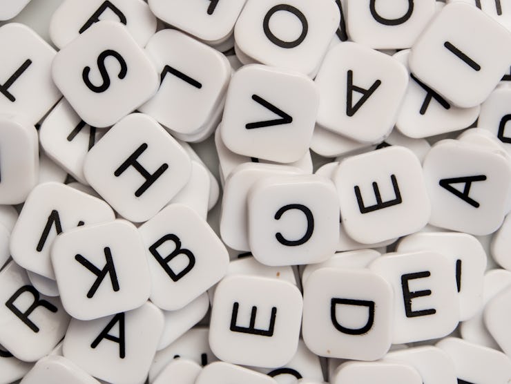 Jumble of letters